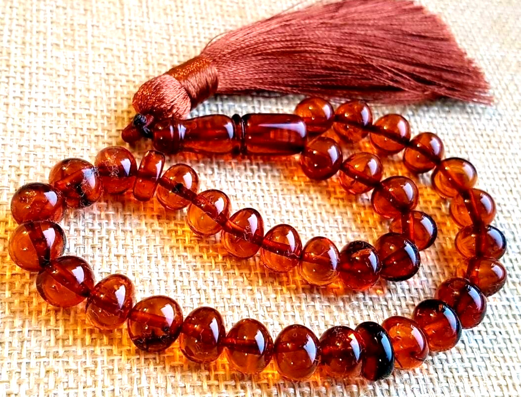 Amber Prayer Beads Rosary Tesbih Misbaha