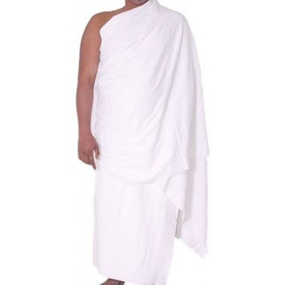 IHRAM for Hajj and Umrah Ehram Ahram Adult Size White Cotton Towels