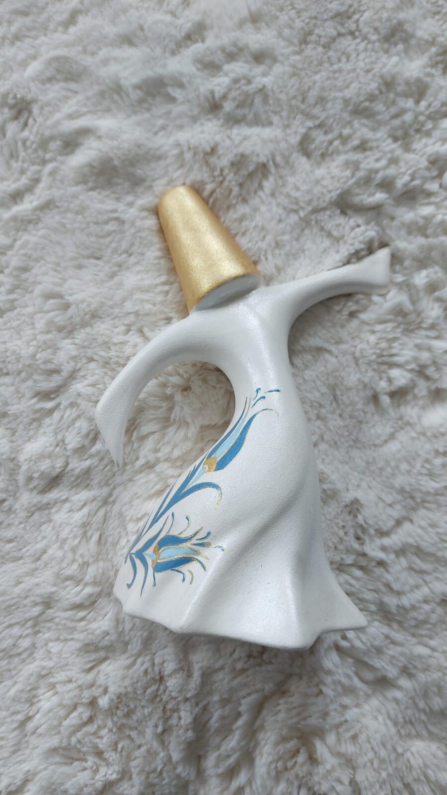 Ceramic handmade dervish