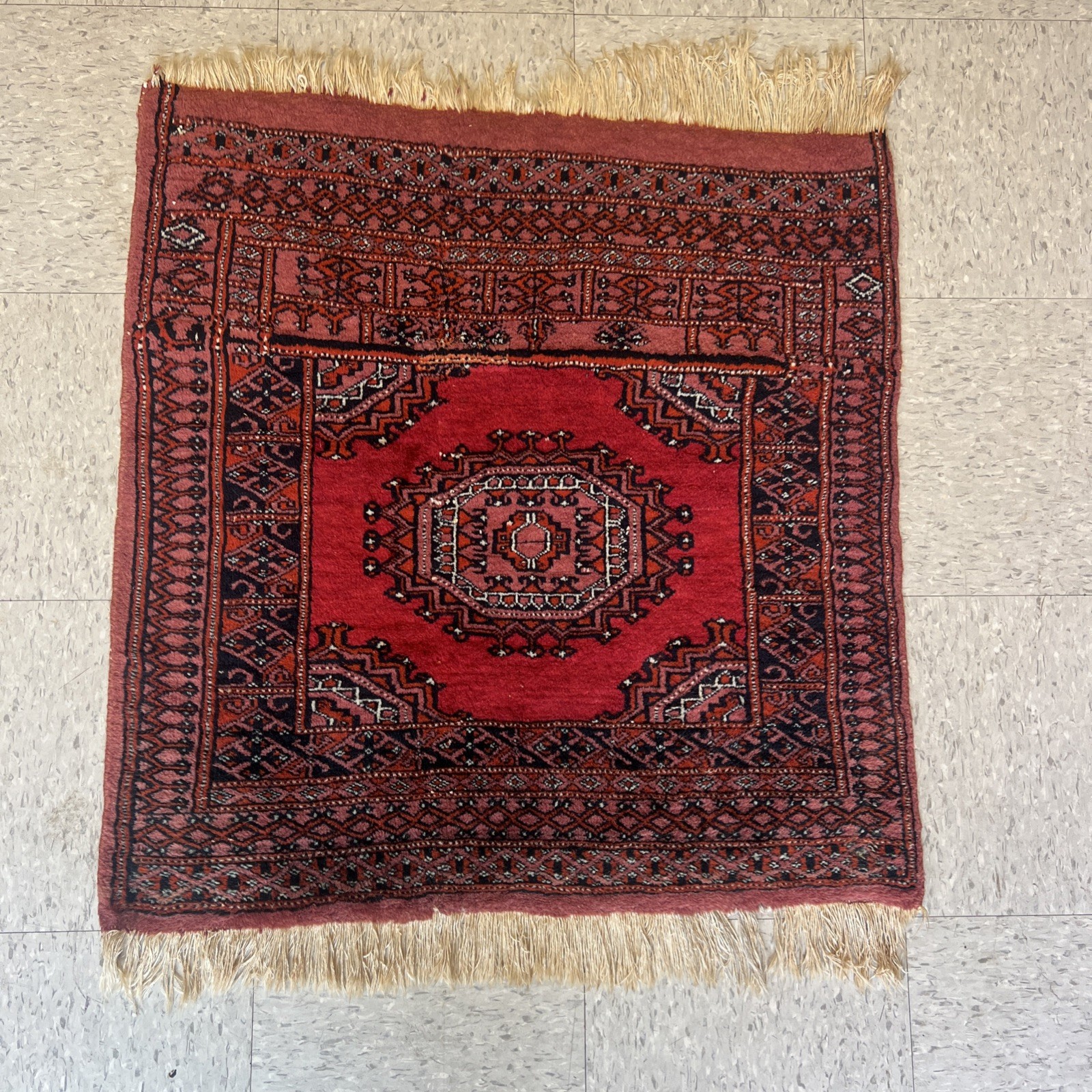 Antique Arabic Prayer Rug