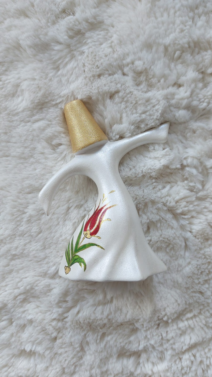 Ceramic handmade dervish